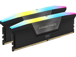 Corsair Vengeance RGB 64GB (2X32GB) DDR5 RAM 6000MHz C30 Black
