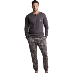 Ανδρική Πυτζάμα Homewear INFIORE Serafino - 100% Βαμβακερή - Καρό Σχέδιο