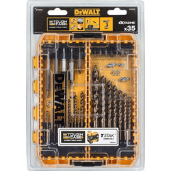 Τρυπάνια Dewalt Bit and Metallbohrer-Set 35pcs