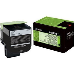 Lexmark 80C2XKE Black Toner