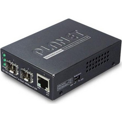 Μετατροπέας Planet 10/100/1000Base-T to Dual 1000Base-X SFP (1 TP, 2