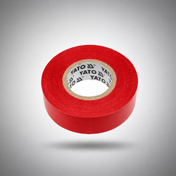 Yato YT-8166 Ταινία Μονωτική Ηλεκτρολόγων 19mm x 20mtr ΚΟΚΚΙΝΗ Κόκκινο