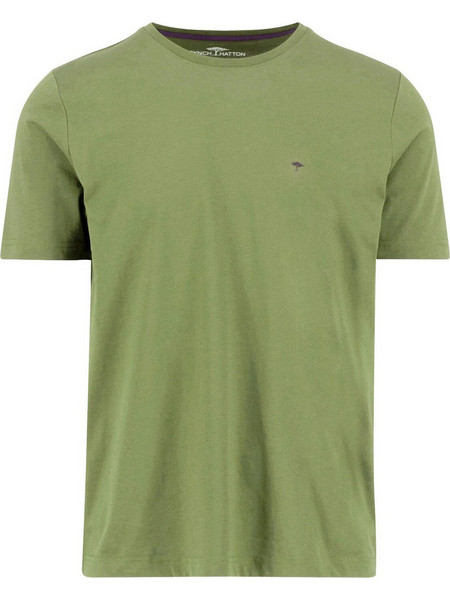 Fynch-Hatton Ανδρικό Κοντομάνικο T-Shirt Avocado 16131500-740 Olive Green