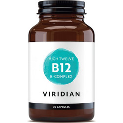 Viridian High Twelve B-Complex Β12 30 Κάψουλες