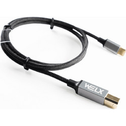 WELX Premium USB-C to USB-B Cable - 1.5m (R4)