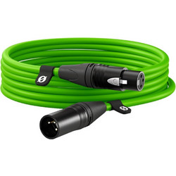 RODE Premium XLR καλώδιο XLR αρσενικό - XLR θηλυκό, Πράσινο, 6 m (XLR6M-G)