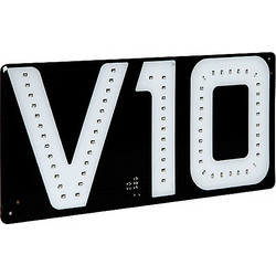 Lampa ΑΥΤΟΚΟΛΛΗΤΟ ΣΗΜΑ V10/24V, ΦΩΤΙΖΟΜΕΝΟ L9855.6 L9855.6