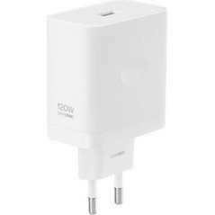 OnePlus 120W Single Port SUPERVOOC Type-A Adapter White EU