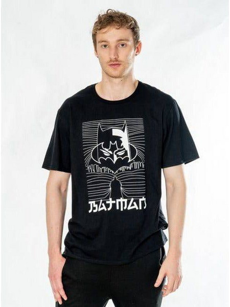 DC Comics T-Shirt - Batman Anime City - Μαύρο
