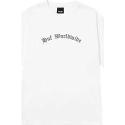 Huf Ανδρική κοντομάνικη μπλούζα Olympia T-Shirt TS02780-WHITE