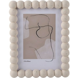 ESTIA ΚΟΡΝΙΖΑ FIBRA ΜΕ ΞΥΛΙΝΟ ΠΛΑΙΣΙΟ ΜΠΕΖ 15.8x2.5x20.4cm