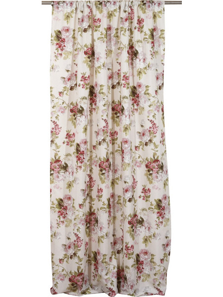 Viopros Κουρτίνα Floral με Τρέσα 280x270 Ελίζα