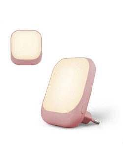 Zazu Socket Light Φωτάκι Πρίζας Led με Αισθητήρα Νυκτός Ροζ