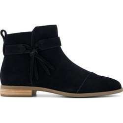Toms Stacy WM Γυναικεία Μποτάκια Suede Μαύρα 10023621
