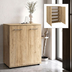 Megapap Παπουτσοθήκη Penetra Sepet Oak 60x35x75εκ