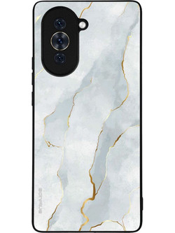 Sonique Marble Series Back Cover White 01 (Huawei Nova 10)