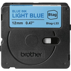 Brother Ταινία Ετικετογράφου 33m x 12mm σε Μπλε Χρώμα BTAGL33