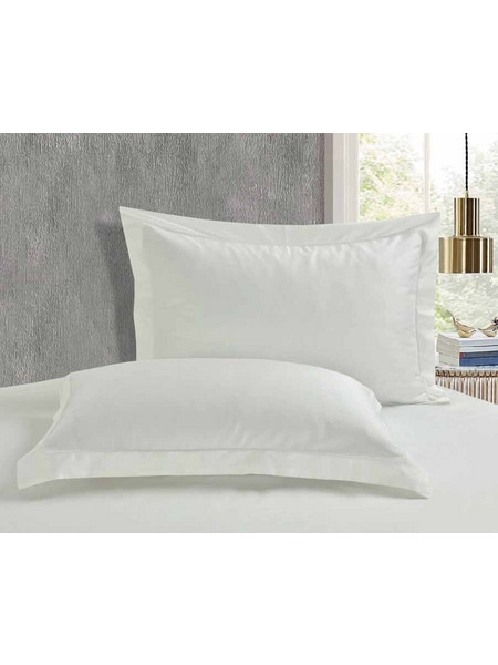Μαξιλαροθήκες 2τεμ 52*75 - Monaco Off white - Liolios Home