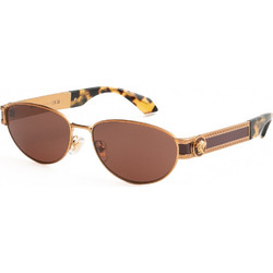Versace VE2304 152373 Γυναικεία Γυαλιά Ηλίου Οβάλ Μεταλλικά Ταρταρούγα με Καφέ Φακό