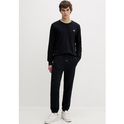 Ανδρική μπλούζα μακρύ μανίκι FRED PERRY M9602 ΜΠΛΕ