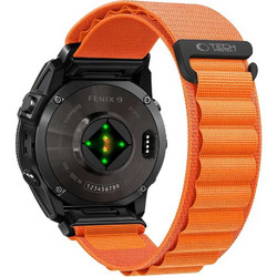 Tech-Protect Nylon Pro Λουράκι Υφασμάτινο Orange (Garmin 51mm)