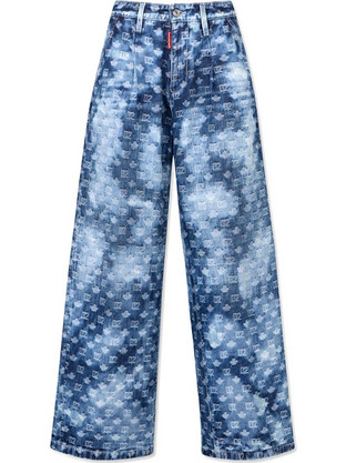 Dsquared2 Γυναικείο Τζιν Παντελόνι Navy Μπλε S75KB0587D30023 470