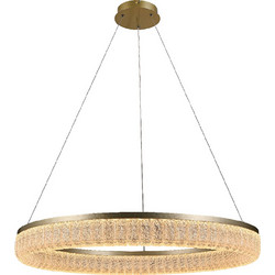 ΚΡΕΜΑΣΤΟ ΦΩΤΙΣΤΙΚΟ ACA HM251488G ΧΡΥΣΟ LED 60W 2700K-3000K-4000K IP20 D80XH120CM / HM251488G