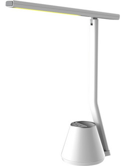 Aca Φωτιστικό Γραφείου Λευκό Πλαστικό Led SMD 7W 450lm CCT 3000K-4300K-6000K IP20 (BL1066WH)
