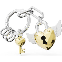 Μπρελόκ Metamorphose Keyholder/Bagcharm Love Collection - Gold Love Lock with Key MTM417-02