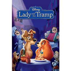 Poster Lady and the Tramp MV332 50cm x 70cm-72304PD161853
