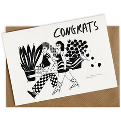 Ευχετήρια κάρτα με φάκελο Helen Β Congrats - Plant Movers A6