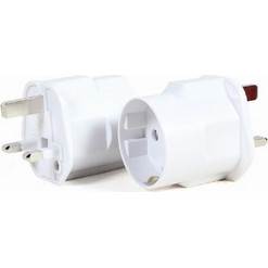 POWER ADAPTER AC EU TO UK 13A/A-AC-EUFUKM-01 GEMBIRD