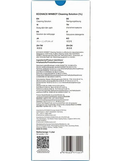 Ecovacs Υγρό καθαρισμού παραθύρων WINBOT, 1 L