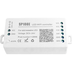 WIFI ΚΟΝΤΡΟΛΕΡ SPI 5-24VDC 2048P / JLSP108E