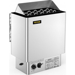 VEVOR Θερμάστρα Σάουνας 9KW 380V-415V για Υγρή & Ξηρή Σάουνα, Ηλεκτρική με Ενσωματωμένη Μονάδα Ελέγχου, Ανοξείδωτη