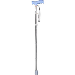 ActionMed Μπαστούνι Περιπάτου Folding Walking Stick Ασημί