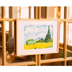 Ζωγραφική με Αριθμούς - Wheat Field with Cypresses (Van Gogh) - La Petite Epicerie