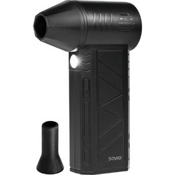 Savio Md-01 Mini Cordless Blower - Ασύρματος Φυσητήρας Μπαταρίας 100.000 Rpm Usb-c Φακός Led
