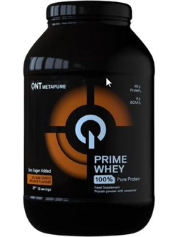 QNT Prime Whey Belgian Chocolate Brownie Πρωτεΐνη Ορού Γάλακτος Γράμμωσης 908gr