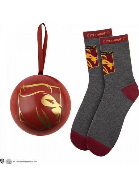 Cinereplicas Harry Potter Gryffindor Χριστουγεννιάτικες Ανδρικές Κάλτσες