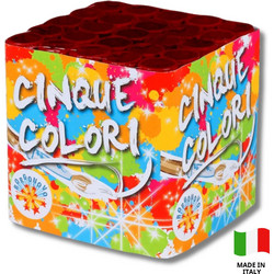 Πυροτέχνημα Cinque Colori 25 Βολών