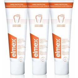Elmex Caries Protection Whitening Οδοντόκρεμα 3x75ml