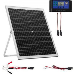 VEVOR 30W 12V Solar Panel Battery Charger 20W