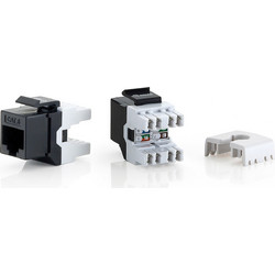 Equip Keystone Jack ungeschirmt Cat6 LSA 8Stk sw