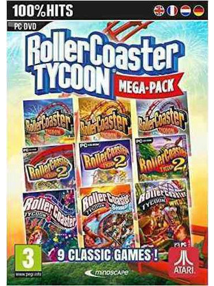 Roller Coaster Tycoon 1-9 Pack PC