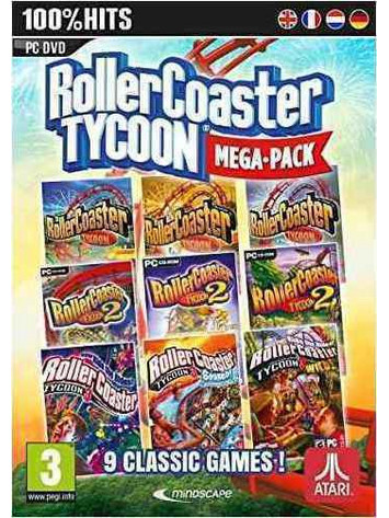 Roller Coaster Tycoon 1-9 Pack PC
