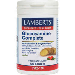 Lamberts Glucosamine Complete 120s + Osteo Glucosamine 1000mg 20 Ταμπλέτες