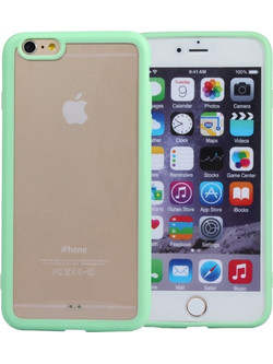 Acrylic Material Διάφανο Back Shell Protective Case for iPhone 6(Πράσινο)