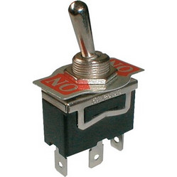 Toggle switch 2pol./3pin ON-ON 250V/10A