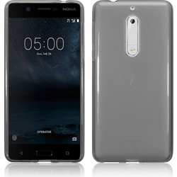 Terrapin Back Cover Silicone Smoke Black (Nokia 5)